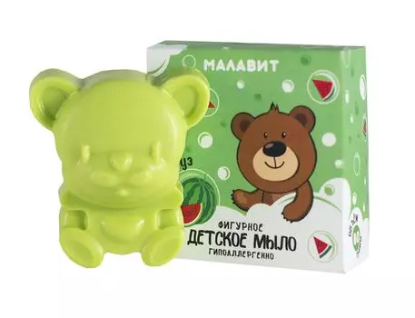 Мыло детское «Малавит» АРБУЗ 80 г., Малавит