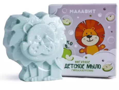 Мыло детское «Малавит» ЯБЛОКО 80 г., Малавит