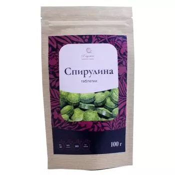 Спирулина в таблетках (уп. 100 гр./200 шт.), Хаумея