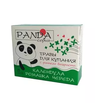 Травяной сбор для купания детей «Календула, Ромашка, Череда», фильтр-пакет (5г*8 шт.), Фарм-Продук