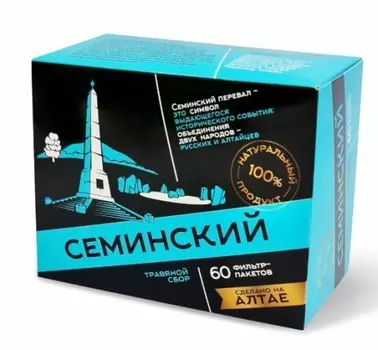 Травяной сбор "Семинский" ( 60 фильтр-пакетов), Фарм-Продукт