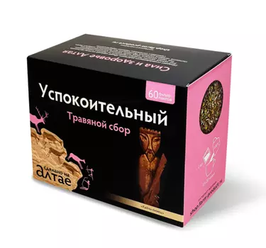 Травяной сбор "Успокоительный", Фильтр-пакеты, 1,5 г.*60 шт., Фарм-Продукт