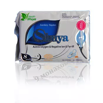 Гигиенические прокладки Шуйя (Shuya) Ночные (уп./8 шт.)