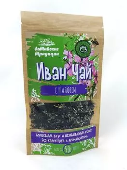 Иван-чай ферментированный с шалфеем, 50г., Алтайские Традиции