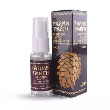 Эфирное масло алтайского можжевельника, флакон с распылителем, 20 мл., Алтын Бай