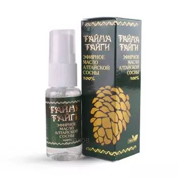 Эфирное масло алтайской сосны, флакон с распылителем, 20 мл., Алтын Бай