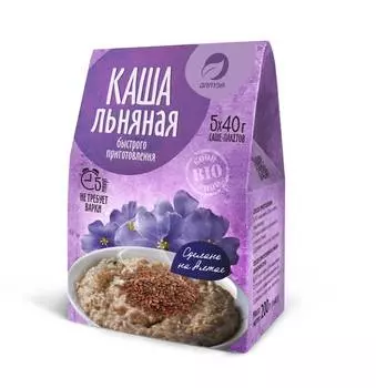 Каша льняная, 200 г (5*40г), Алтэя