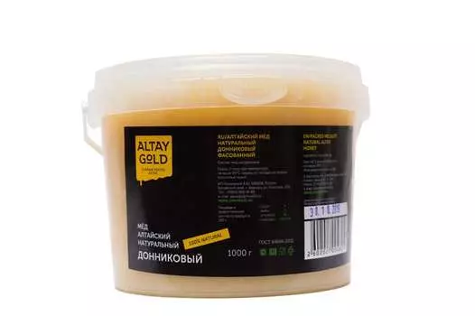 Мёд классический Донниковый, 1 кг, Altay GOLD