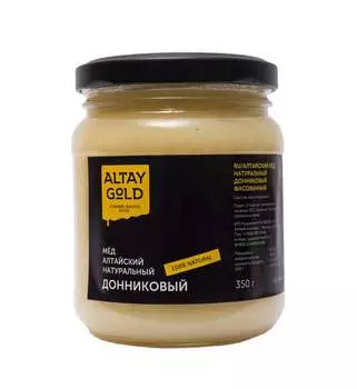 Мёд классический Донниковый, 350 г, Altay GOLD