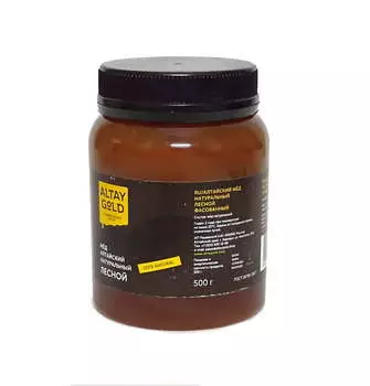 Мёд классический Лесной, 0,5 кг, Altay GOLD