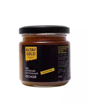 Мёд классический Лесной, 250 г, Altay GOLD