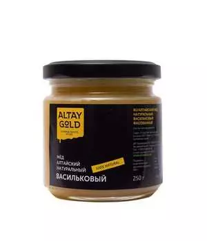 Мёд классический Васильковый, 250 г, Altay GOLD