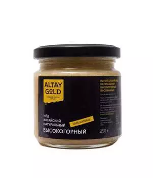 Мёд классический Высокогорный, 250 г, Altay GOLD