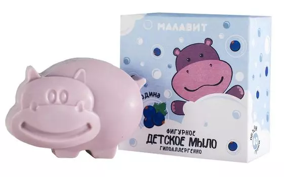 Мыло детское «Малавит» СМОРОДИНА 80 г., Малавит