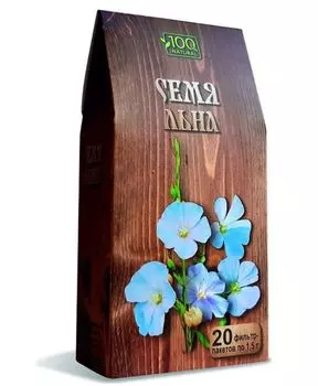 Семя льна, фильтр-пакет, 1,5г*20 шт, Фарм-Продукт
