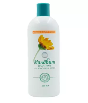 Шампунь «Малавит» для всех типов волос, 500 мл., Малавит