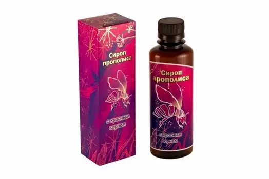 Сироп прополиса с красным корнем, 200 мл., Хорст