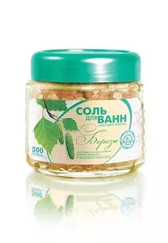 Соль для ванн «Береза» 500 г., Малавит