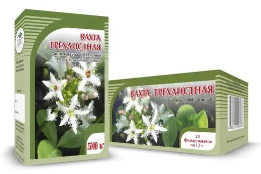 Вахта трехлистная, листья, 50 г., Хорст
