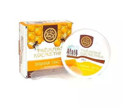 Зубная паста "С прополисом", 25 гр, Алтын Бай