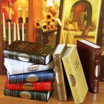 Муляжи модных европейских книг для интерьера