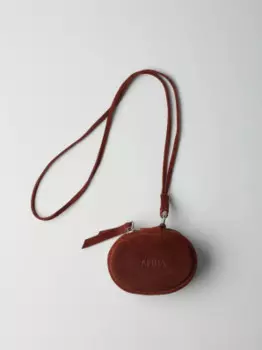 Аксессуар из натуральной кожи AFINA Монетница Овал