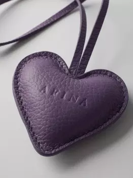 Аксессуар из натуральной кожи AFINA Подвес Сердце