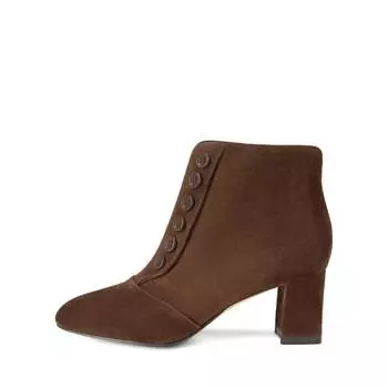 Ботильоны Constance Suede Brown
