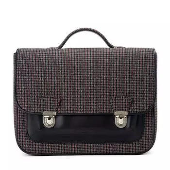 Портфель Boston Plaid Dark Grey