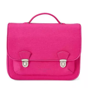 Портфель Boston Wool Fuchsia