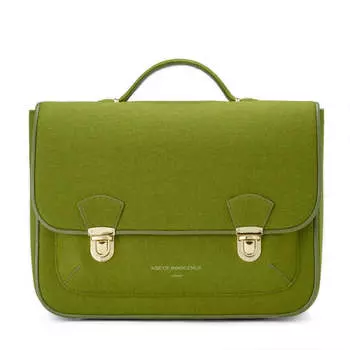 Портфель Boston Wool Green