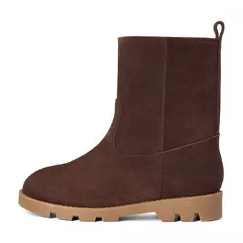 Сапожки Carine Suede Chocolate