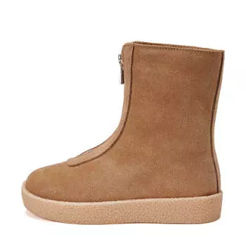 Сапожки Leah Suede High Camel