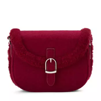 Сумка Shae Wool Burgundy