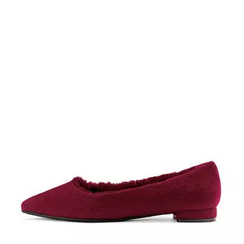 Туфли Anais Wool Burgundy