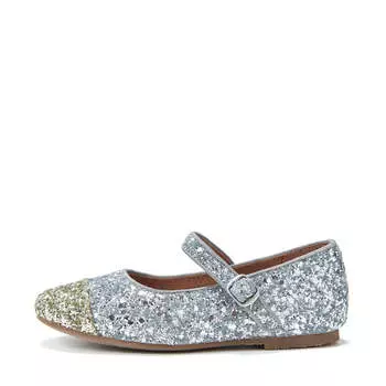 Туфли Bebe Glitter 2.0 Silver/Gold