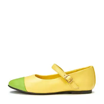 Туфли Bebe Leather 2.0 Yellow/Green