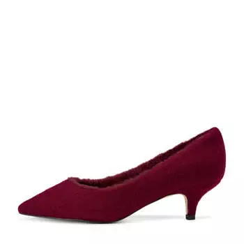 Туфли Juliette Wool Burgundy