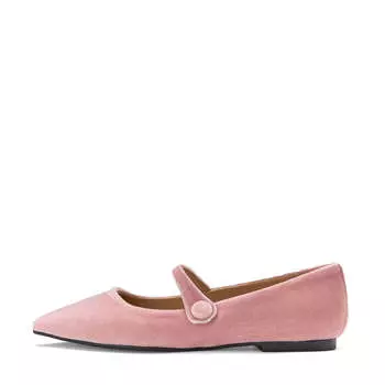 Туфли Thea Velvet Dark Pink