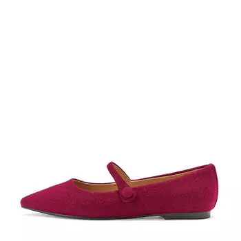 Туфли Thea Wool Burgundy