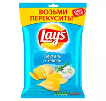 Чипсы и начос Lay's