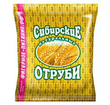 Для выпечки, отруби, клетчатка Сибирские отруби