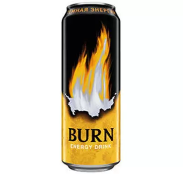 Энергетические и спортивные напитки Burn