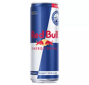 Энергетические и спортивные напитки Red Bull
