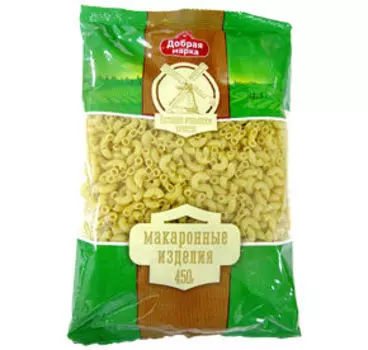 Макаронные изделия Добрая марка