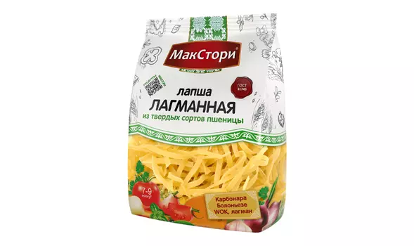 Макаронные изделия Макстори