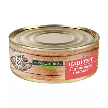Паштеты и ливер Агрокомплекс Выселковский