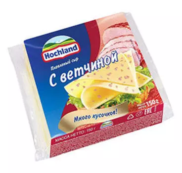 Плавленые и копченые Hochland