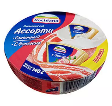 Плавленые и копченые Hochland