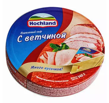 Плавленые и копченые Hochland